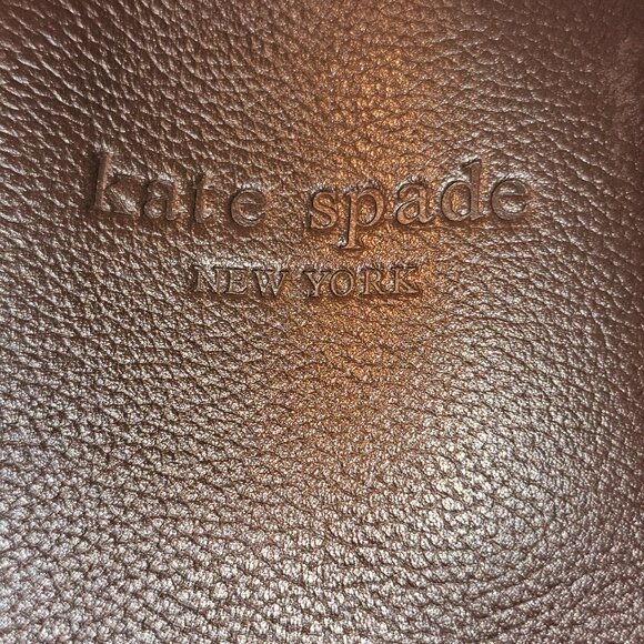 Kate Spade Brown Leather Handbag - Picture 2 of 6